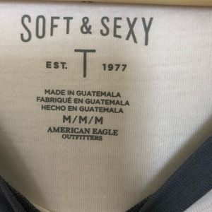 American Eagle Outfitters Tops - π Soft & Sexy AE Ringer Tee American Eagle Outfitters Tops - π Soft & Sexy AE Ringer Tee